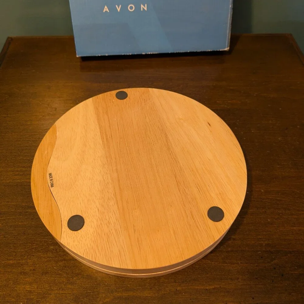 Wooden Cheese Board Set with Knives (in original packaging)